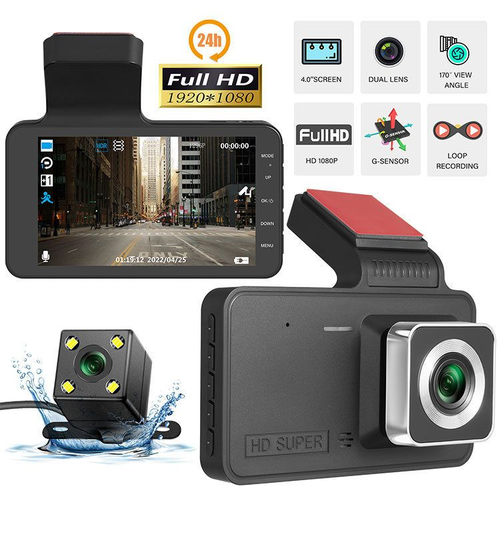 2 Channel Recording Dashcam